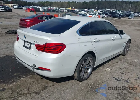 2019 BMW 430I Gran Coupe xDrive from USA, damaged, VIN WBA4J3C51KBL06698